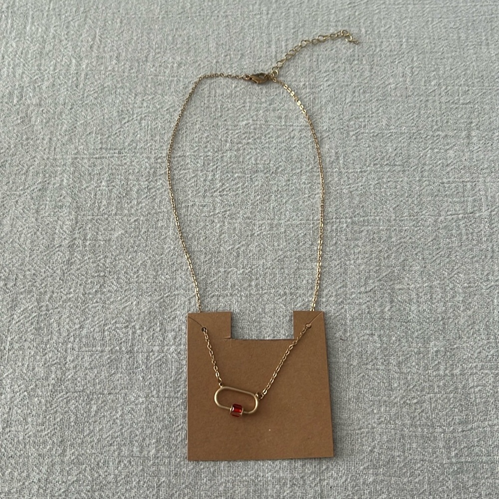 3/$15 or 4/$20 Red rhinestone necklace